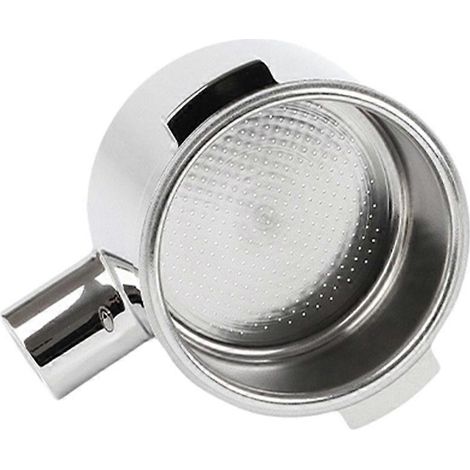 Pour delonghi 51MM alloy bottomless poignée tête double ear accessoire café machine accessoires avec filtre panier (1/5)