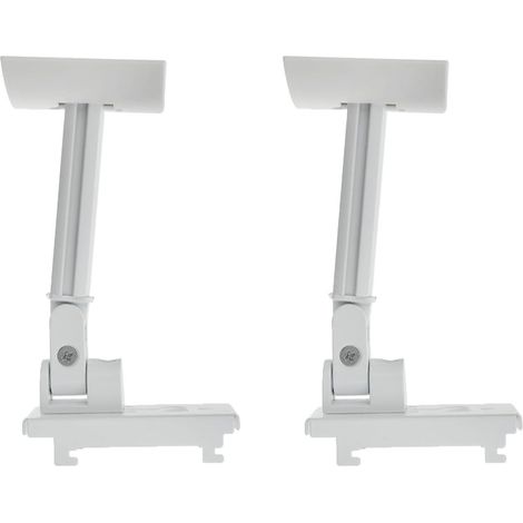 Lot De 2 Supports Muraux Compatibles Avec Bose Companion 5 - Support Mural Companion 5 - Accessoires De Support En Métal - Blanc (1/5)