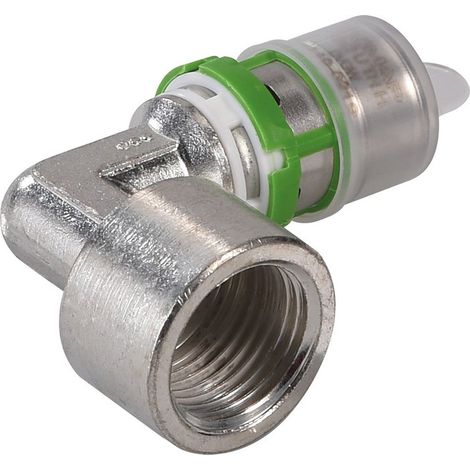 Coude laiton multicouche à visser Comap - Femelle 1' - Diamètre 32 mm (1/3)