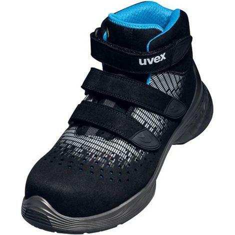 uvex Stiefel 1 G2 S1 schwarz silber Weite 12 Gr. 42 (1/5)