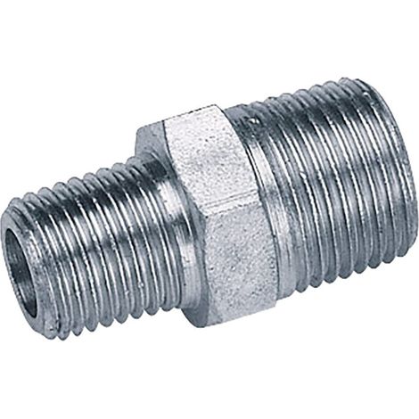 Draper 25868 3/8" Male To 1/4" Male Bsp Taper Reducing Union Pack Of 3
