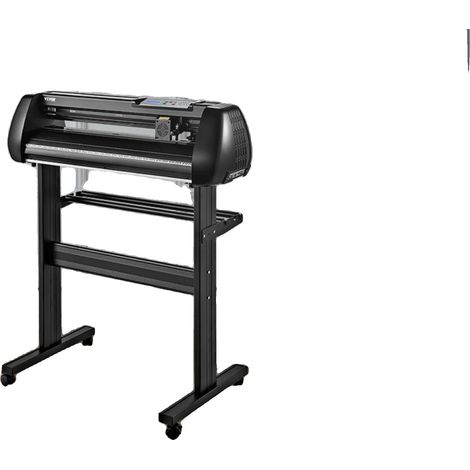 Plotter da taglio per vinile, larghezza massima di taglio 24,8 pollici, velocità di taglio 10-800 mm/s, 3 lame (1/2)