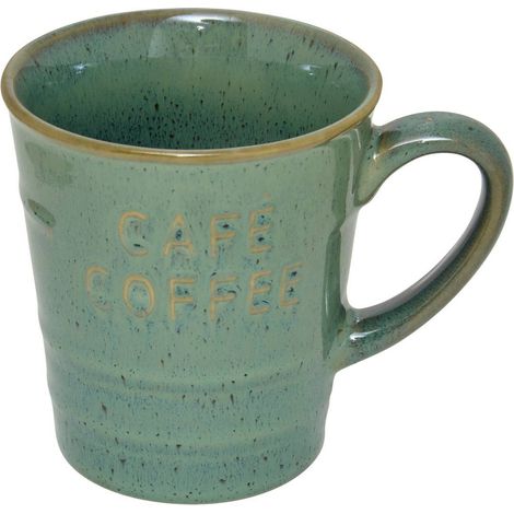 Smaragdblauer Kaffeebecher 20cl - Atmosphera créateur d'intérieur