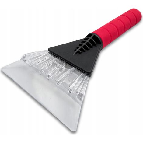 Grattoir à glace pour vitres de voiture, lame large, poignée ergonomique, épais et robuste (1/5)