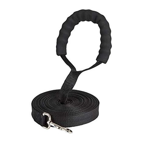 Laisses de dressage Laisse Chien, Laisse Corde pour Chien avec Poignée Rembourrée Douce, Laisse de Dressage Longue Pour Chiens de Grande à Petite Taille (1/4)