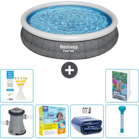 Bestway Fast Set Rund - 366x76 cm - 7-teilig S184 (1/5)