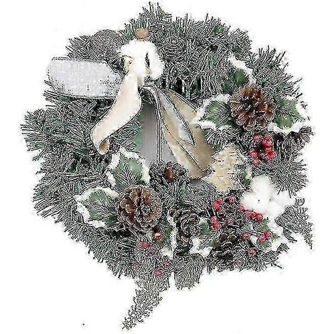 Guirlande de Noël, Grand sapin de Noël, Décoration extérieure de Noël, Éclairage de Noël (1/3)