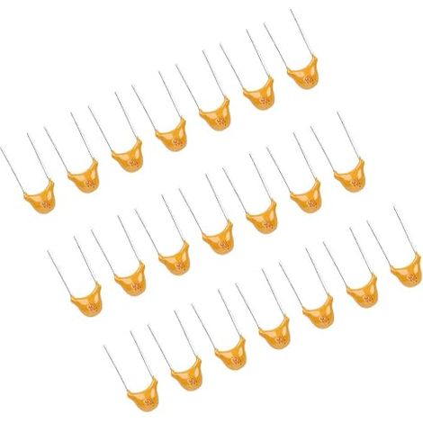 Condensateur Céramique Monolithique en Ligne, 1000 UF, Pas de Broche 0.1MM, Déviation DC50V 5.08 MM, pour des Performances électroniques Fiables, 10% Pièces (1/5)