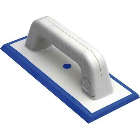 Spatola con gomma morbida "azzurra" 115x250 mm