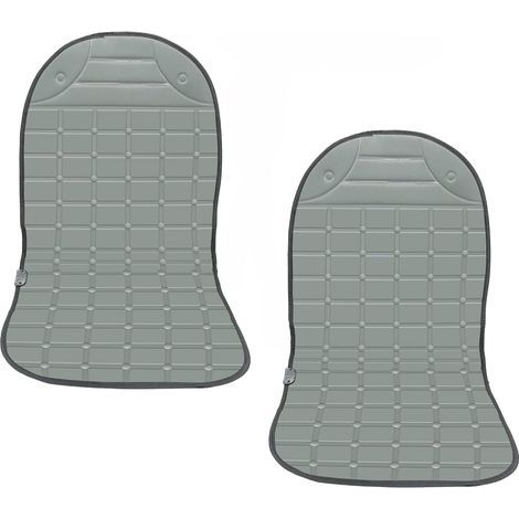 Coussins de siège chauffants pour voiture, sièges chauffants avec dossiers, produits de décoration intérieure quatre saisons (1/5)