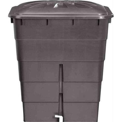 Garantia Regentonne 300L graphite-grey Regenwassertonne Wassertank Regentank