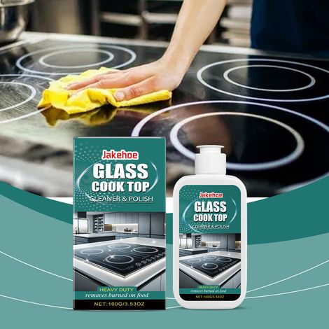 Glass Stove Cleaner & Polisher, Household Kitchen Cleaner, Induction Ceramic Stove Cleaner - 100g -- BIEMMEDUE (1/5)