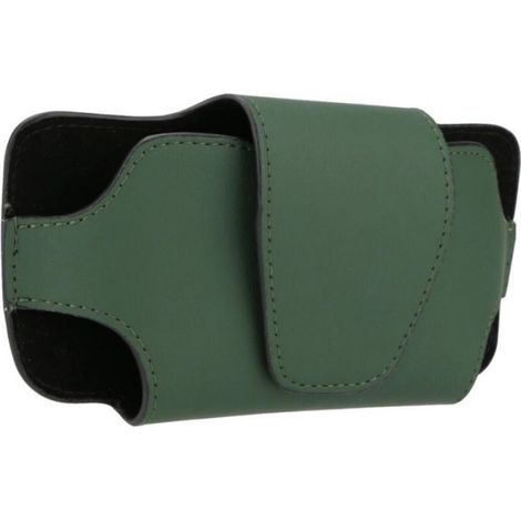 Boîte Rangement Lunettes de Soleil, Porte-Lunettes Clip Pare-Soleil Voiture Cuir ArmyGreen (1/4)