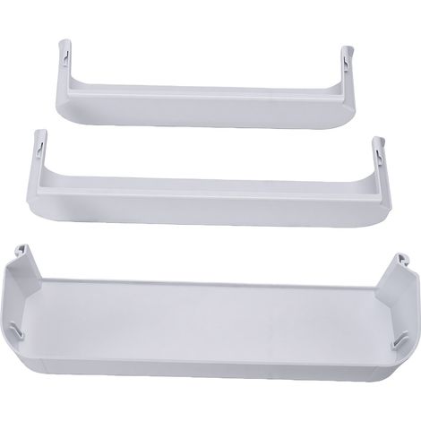 Kit d'étagère de porte de réfrigérateur de remplacement pour DM2652 RGE400 RM2554 RM4872 DM2682 DM2852 RK400 29325760166, bac inférieur de congélateur blanc (1/5)