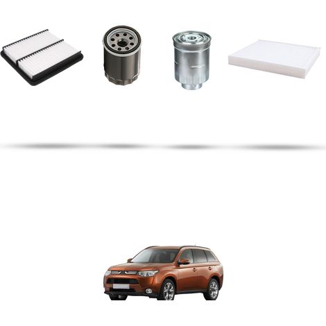 Kit tagliando 4 filtri compatibile con Mitsubishi Outlander III 2.2 Di-D 132kw dal 2015 (1/5)
