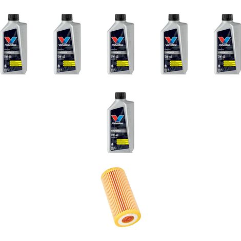 Kit filtro olio e 6L compatibile con Mercedes Classe M (W163) 230 110kw Dal 1997 (1/5)