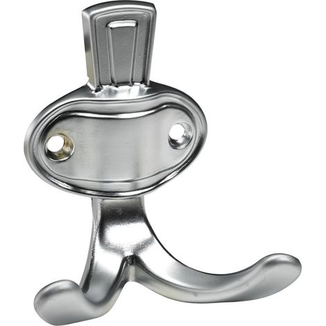 Hettich Mantelhaken 7,6 x 6,8 x 4,5 cm Aluminiu-Optik - 1 Stück Magnethaken