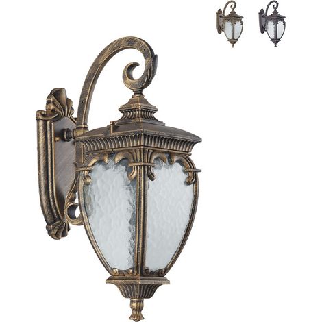 Maytoni Fleur Lanterne Murale d'Extérieur Bronze Antique, IP44 (1/4)