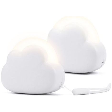 Veilleuse - Lampe de chevet - Lampe de nuit portable - Lampe LED - Batterie 1200 mAh - 2 modes d'éclairage - Sans UV - Charge rapide (1/5)