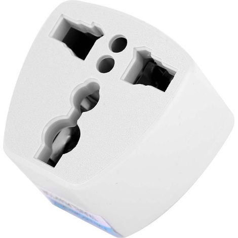 Adaptateur de voyage universel pour prise électrique, convertissant les prises UE/UK/AU vers les prises USA. (1/5)