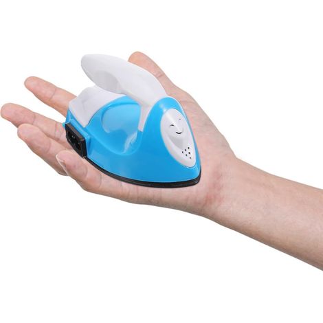 Mini fer à repasser électrique et matériau céramique pour transfert de chaleur, poignée confortable, convient pour les projets de bricolage et les travaux manuels (1/5)