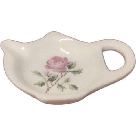 Teekanne Rose Untertasse 9,5x7cm