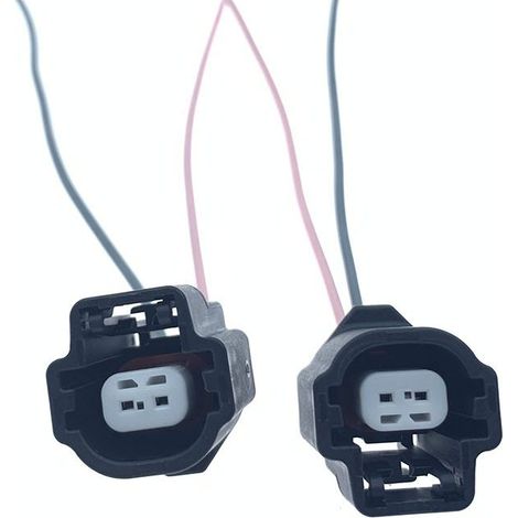 Connecteur compatible avec les feux de stationnement et les feux de jour des Nissan Sylphy, Teana, Tiida, Bluebird, X-Trail, Sunny et Livina : JB2056-2P