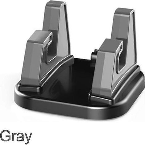 Support de téléphone de voiture rotatif, support adhésif pour téléphone de bureau/tableau de bord, compatible GPS avec iOS, accessoires de voiture, 2025, gris. (1/5)
