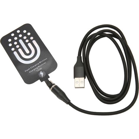 Récepteur magnétique sans fil 5W Type-C 120W pour Samsung A51 A20E - Module de charge rapide sécurisé fin (1/5)