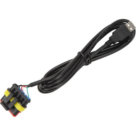 Câble de diagnostic USB pour batterie 12V, connecteur 5 broches, plug and play, haute précision pour véhicules électriques (1/5)