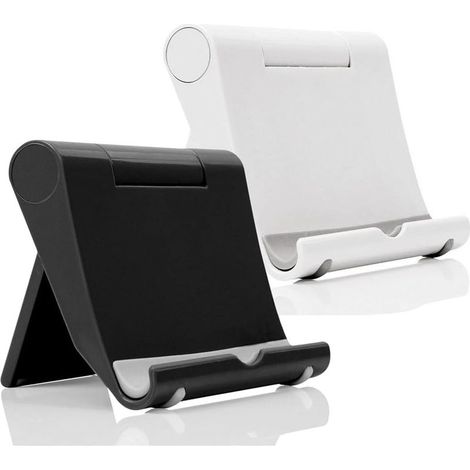 supporti da tavolo regolabili per telefono, pieghevoli, compatibili con smartphone e tablet. (1/5)