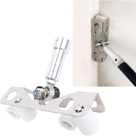 Rullo angolare in acciaio inossidabile PTFE per cartongesso, strumento per nastro angolare interno con adattatore filettato per cartongesso