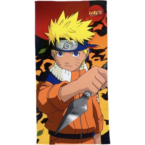 Strandtuch 100% Mikrofaser 70×140 cm – NARUTO – Modell NA‑896T
