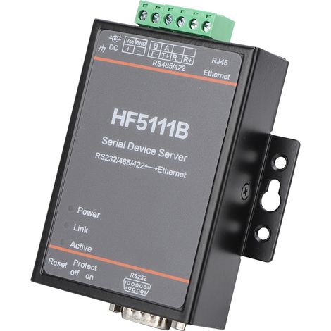 HF-5111B Serieller Server 3-in-1 RJ45 RS232/RS485/RS422 zu Ethernet Serieller Server DTU (1/5)