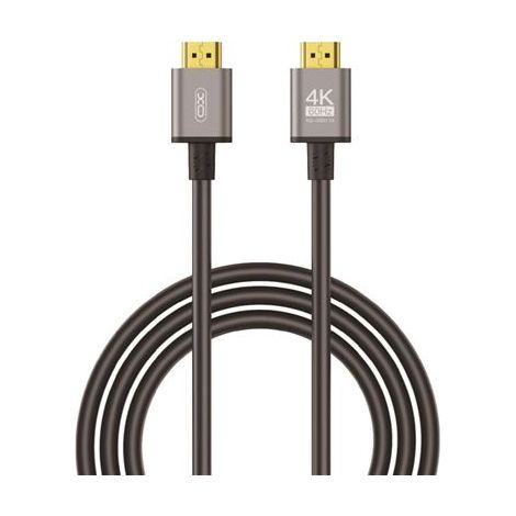 Xo cable hdmi 4k - haute résolution - connexion stable - durabilité garantie - couleur noir
