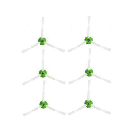 FENOPLASTICA6 pièces brosses latérales Rechange pour iRobot Roomba i7/i7+ Plus/i8/i6+Plus/i4/i5/E7/E6/E5/j7/j7+ 5150 6198 7150 7550 i and e Serie aspirateur Robot Accessoires (1/5)