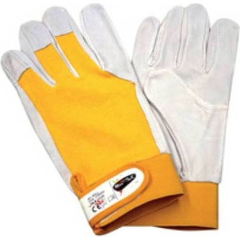 12 x GUANTI PALMO FIORE DORSO MAGLIA TG.10  78130