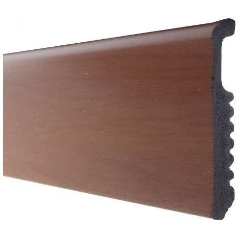 BATTISCOPA 75X8 POLISTIRENE LISCIO 200 CM CILIEGIO 10 PZ