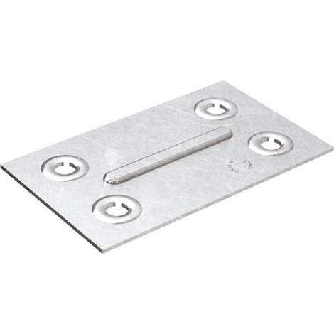 HERRAJES ALK placa rectangular golden 67-40 g.1mm zincado , 0CIENTOS