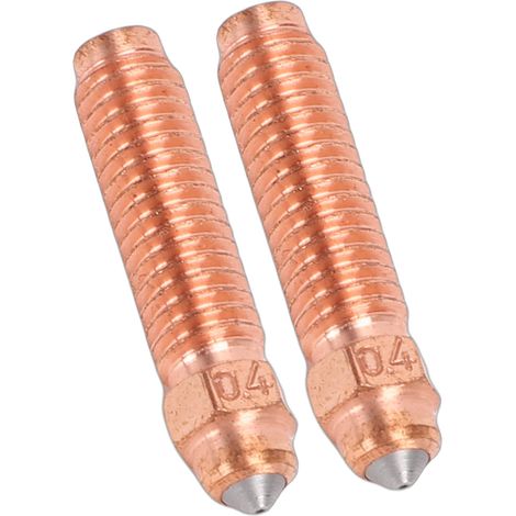 Set mit 2 Druckdüsen (0,4 mm) aus rotem Kupfer und gehärtetem Stahl für den Elegoo Centauri Carbon 3D-Drucker (1/5)