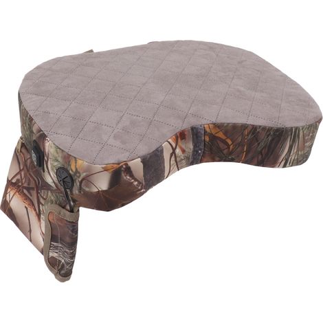 Coussin chauffant portable camouflage à 3 niveaux, épais, pour siège de stade, camping, chasse, pêche, feuilles