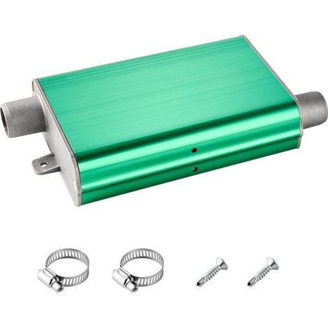 Silencieux de chauffage diesel 24mm avec 2 pinces et vis,tuyau d'échappement en aluminium pour chauffages 2KW 5KW 8KW (1/5)
