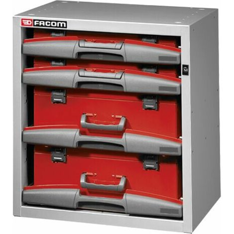 Étagère Facom petite haute 4 tiroirs en vrac F50000023