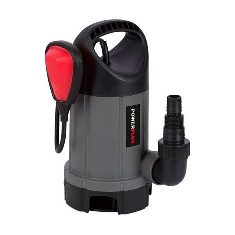 Tauchfähige Schmutzwasserpumpe aus Kunststoff. 400 W Leistung67904 Powerplus (1/2)