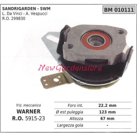 Frizione elettromagnetica warner rasaerba tosaerba sandrigarden swm 010111