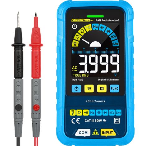 Multimètre De Poche Pan Pocketmeter-2 Cat Iii 600 V (1/5)
