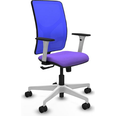 Sedia da ufficio piqueras y crespo Motilla bianco confortevole regolabile (1/2)