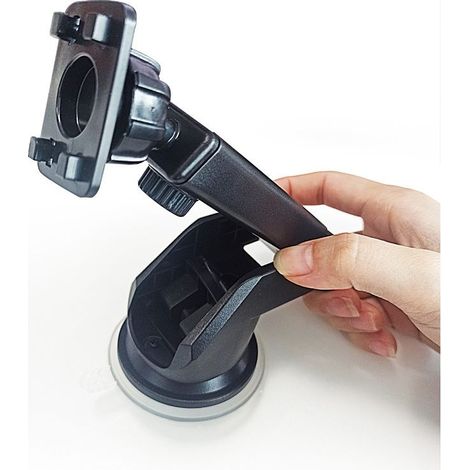 Support ventouse rotatif à 360° pour autoradio Apple CarPlay, nouveau support d'écran CarPlay sans fil, support de tableau de bord pour autoradio GPS portable (1/5)