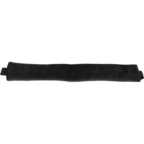 Chaise haute portable lavable pour bébé, avec harnais de sécurité et sangle pour siège bébé/enfant en bas âge (noir) (1/5)