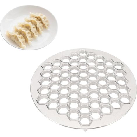 Dumpling Machine, 61 Holes Aluminum Alloy Dumpling Machine, Clean Pelmeni Tool, Dumpling Making, Pasta Dishes (1/5)